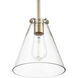 Aliza 1 Light 7.75 inch Modern Gold Pendant Ceiling Light
